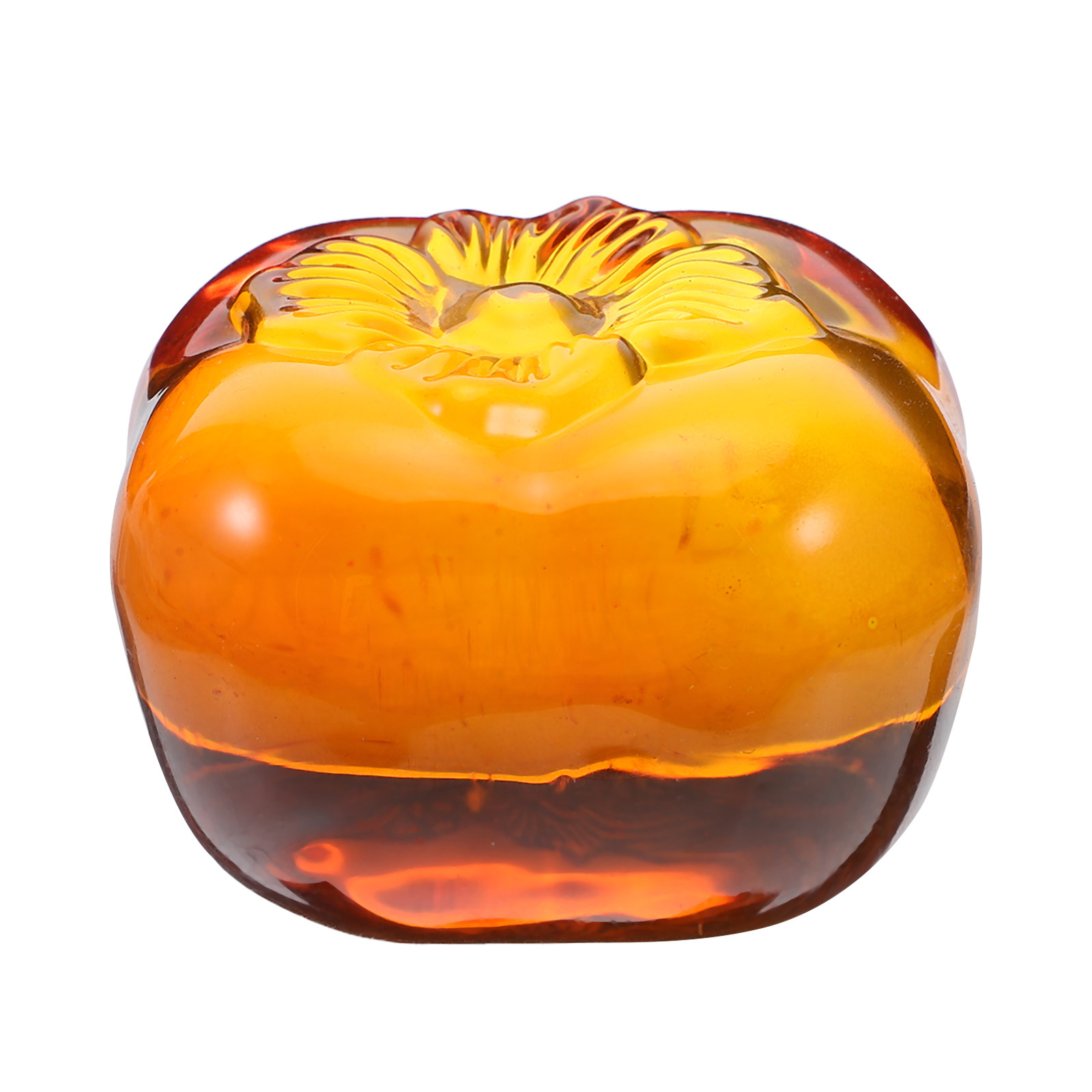 Heavy Crystal Persimmon Paperw - đánh giá và giá Paper Weight Crystal