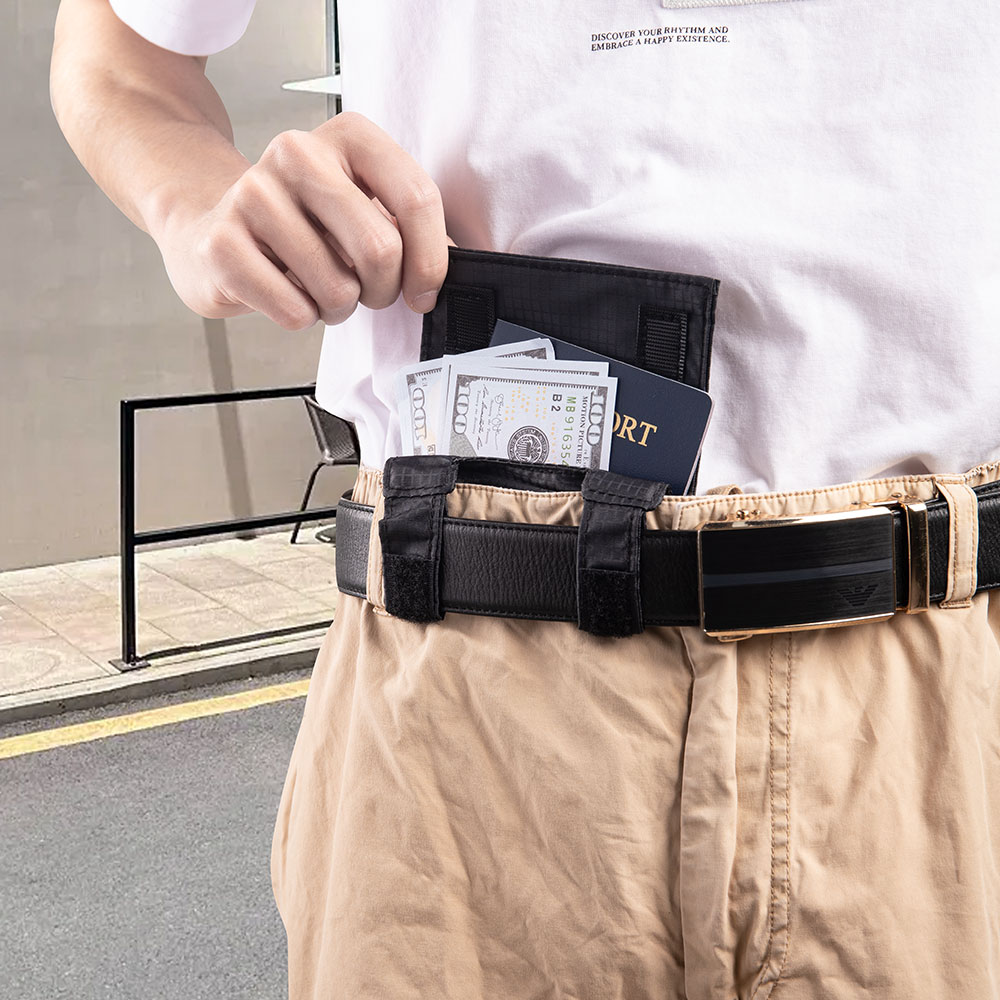 RFID Blocking Money Belt Anti  - đánh giá và giá Index Card Holder