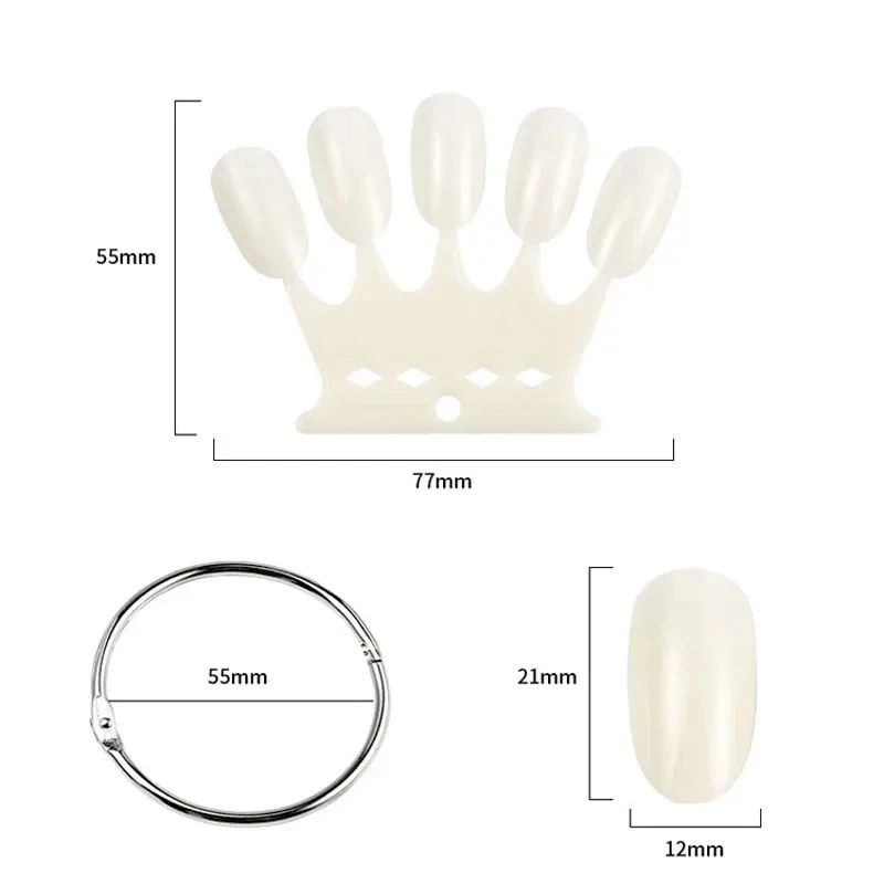 50pcs/pack Crown Shape False T - đánh giá và giá Gel Refill Pack