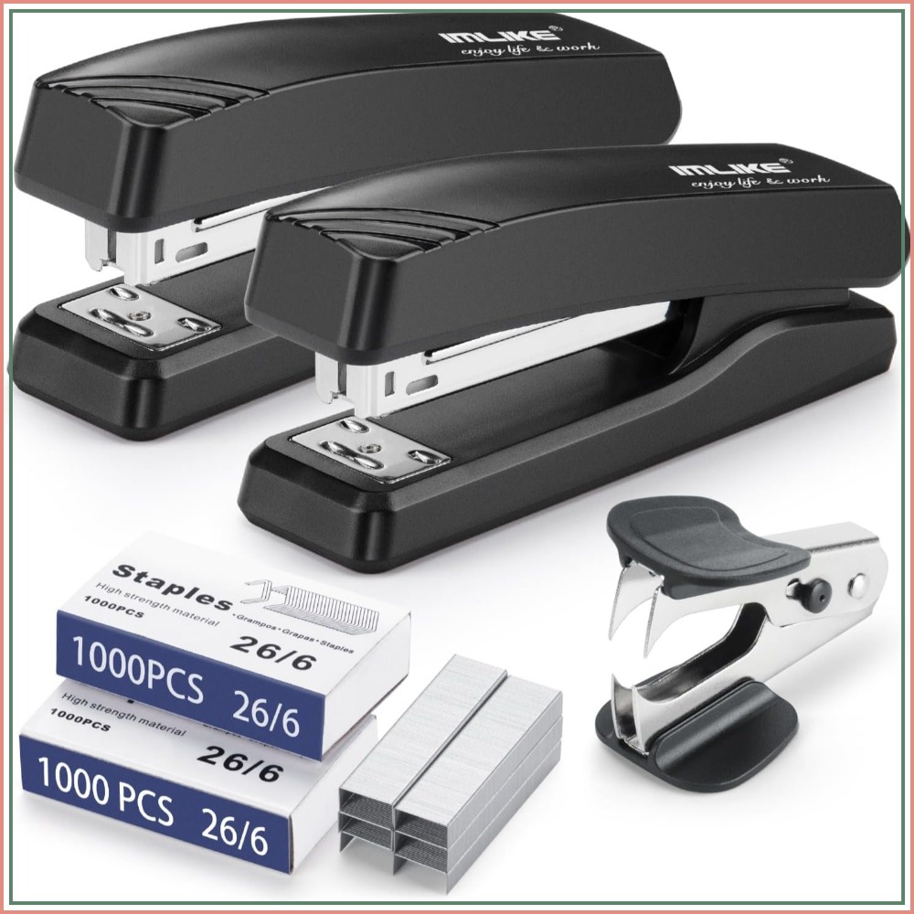 Desktop Office Stapler with 20 - đánh giá và giá Stapler Half Strip