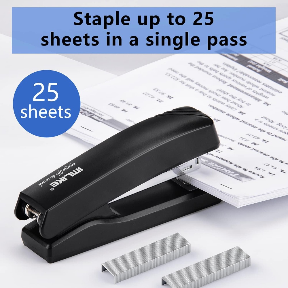 Desktop Office Stapler with 20 - đánh giá và giá Stapler Half Strip