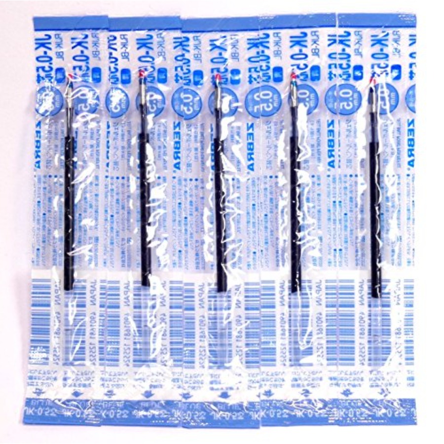 JK-0.5 Blue Ink Refill RJK-BL, - đánh giá và giá Gel Refill Pack