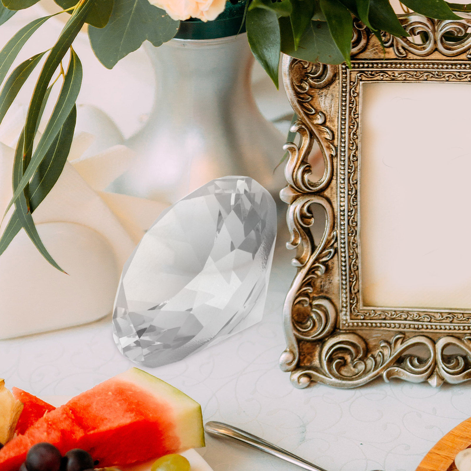 Giant Clear Acrylic Decorative - đánh giá và giá Paper Weight Crystal