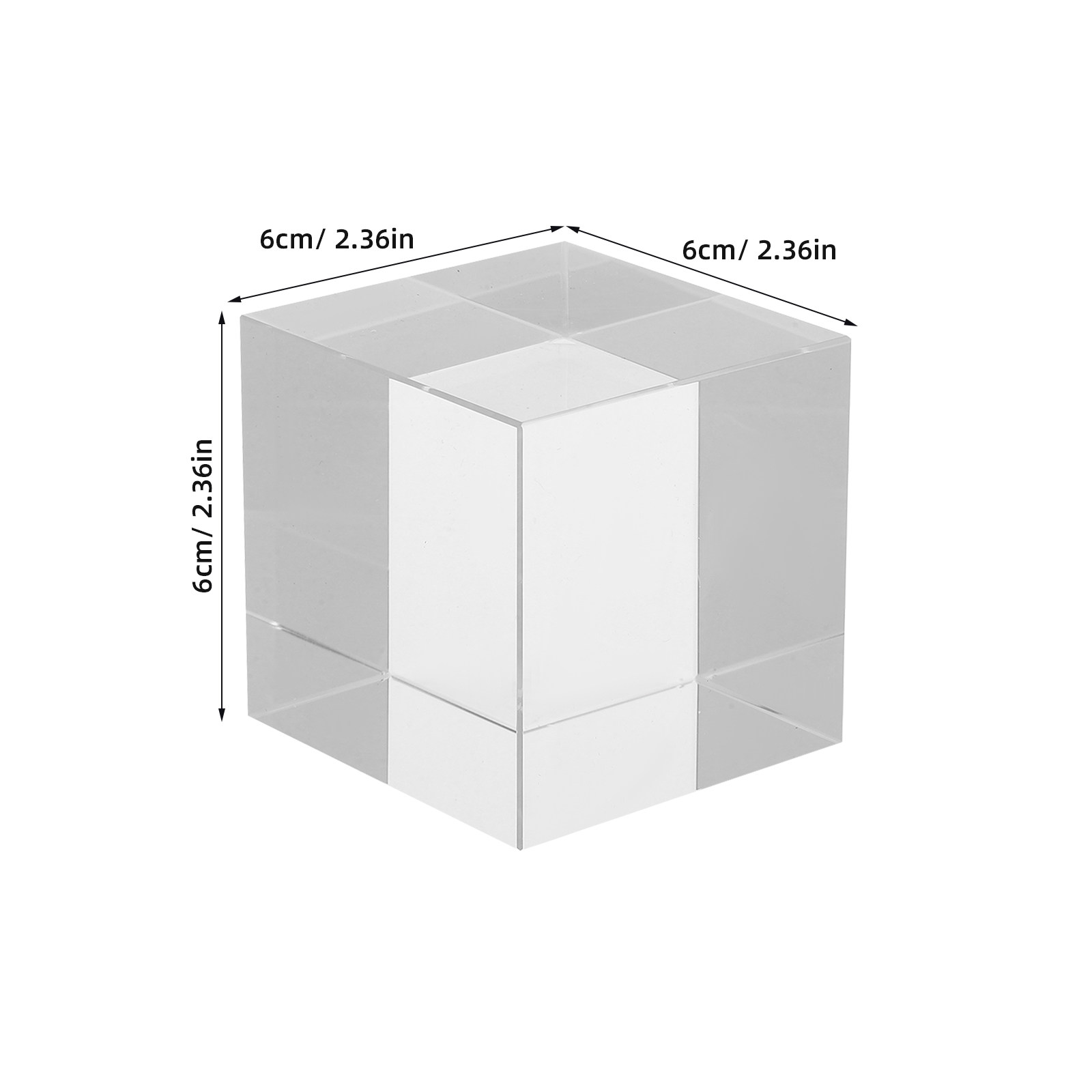 Clear Square Crystal Paperweig - đánh giá và giá Book Weight Glass