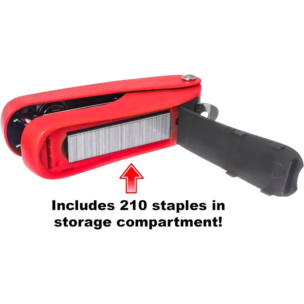 Compact, Colorful Half-Strip M - đánh giá và giá Stapler Half Strip