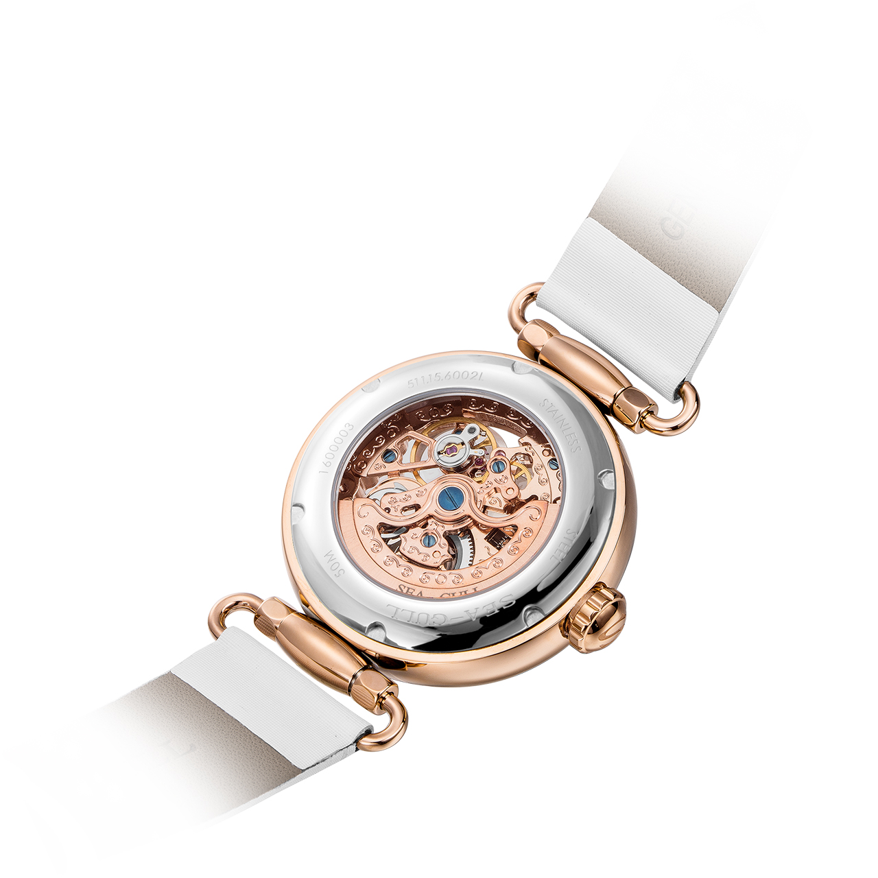 Seagull Openwork Dial Mechanic - đánh giá và giá Paper Weight Crystal