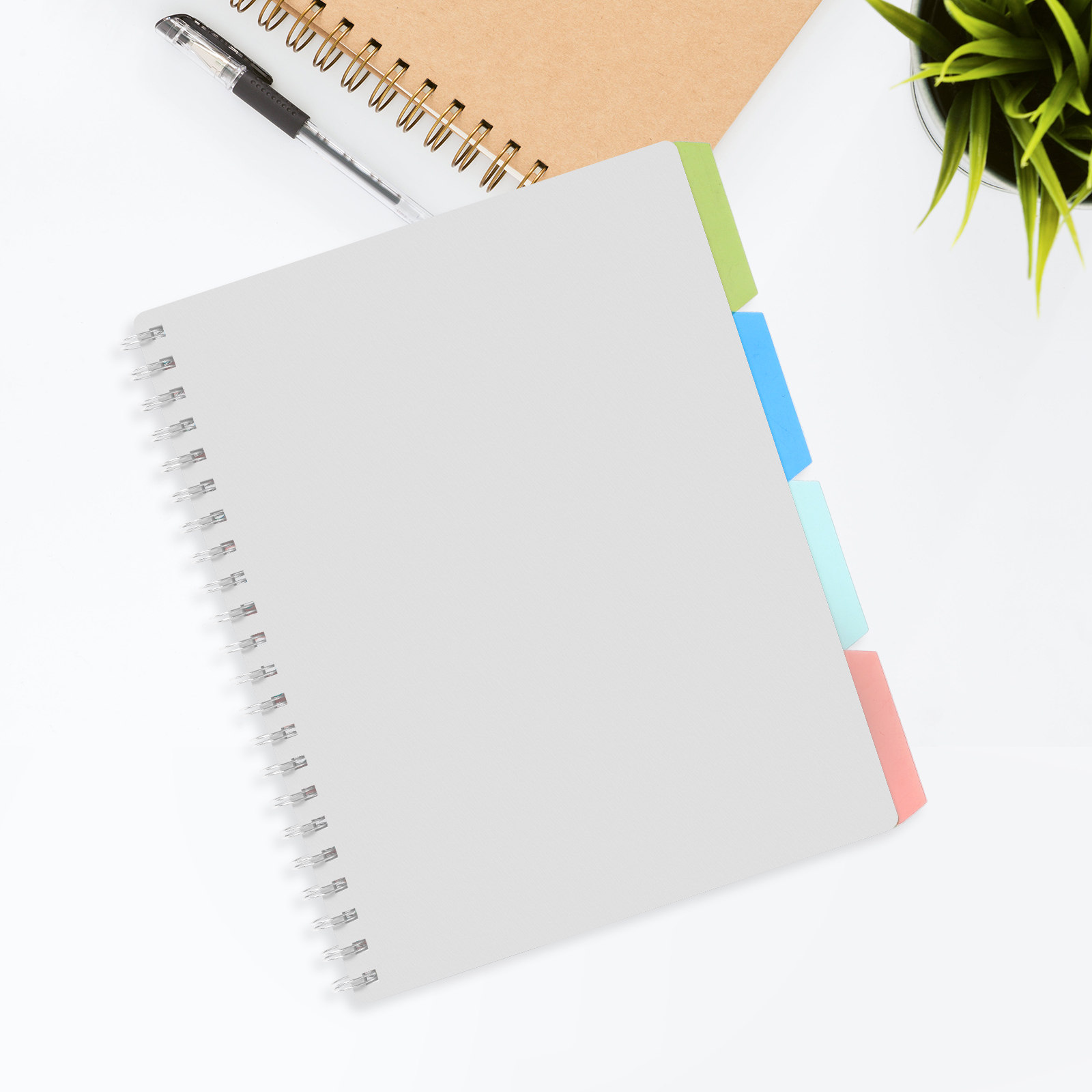 4Pcs Index Divider Plastic Bin - đánh giá và giá Tab Divider A4
