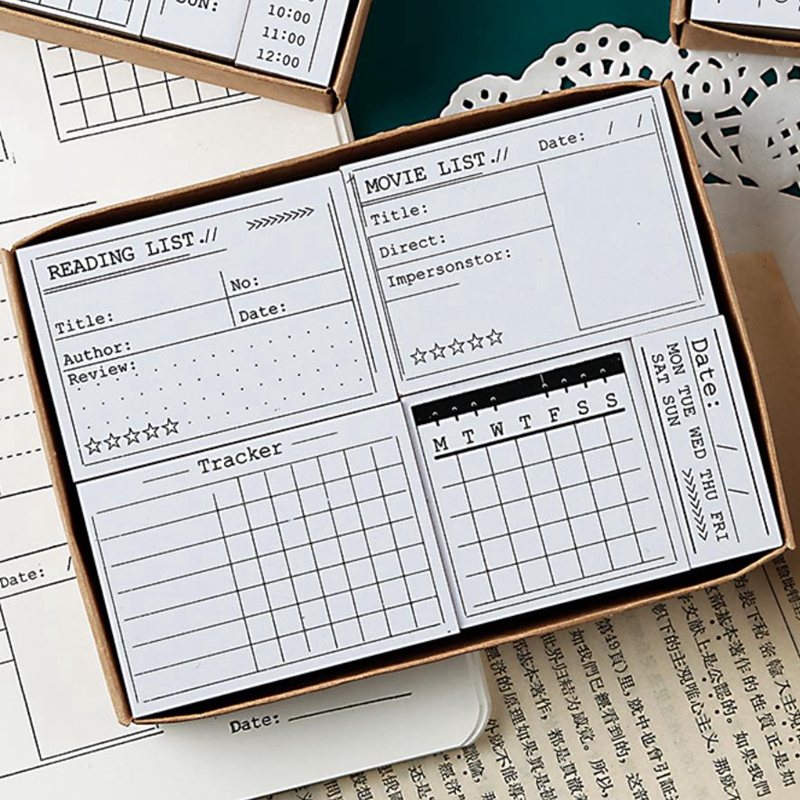 Daily Time Mark Calendar Agend - đánh giá và giá Rubber Date Stamp