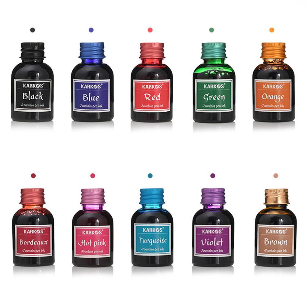 30Ml Pure Colorful Fountain Pe - đánh giá và giá Fountain Pen Bottled Ink