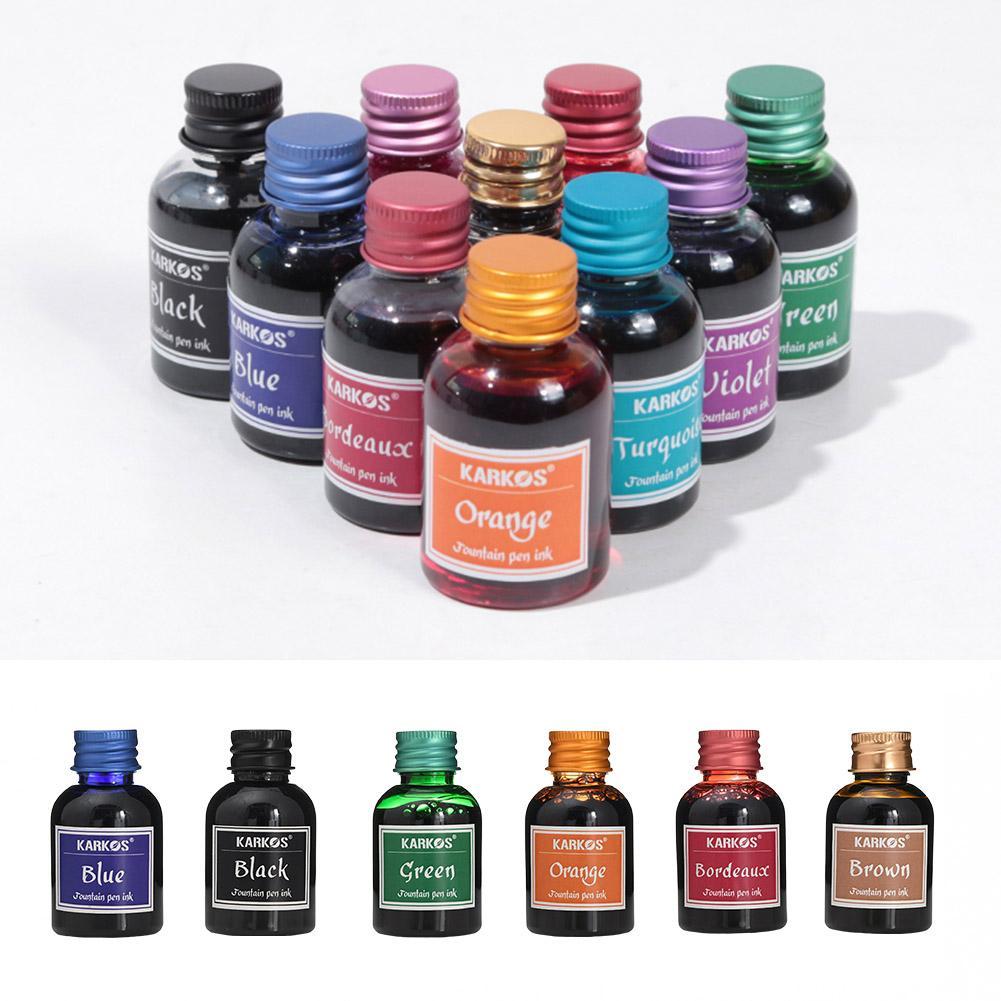30Ml Pure Colorful Fountain Pe - đánh giá và giá Fountain Pen Bottled Ink