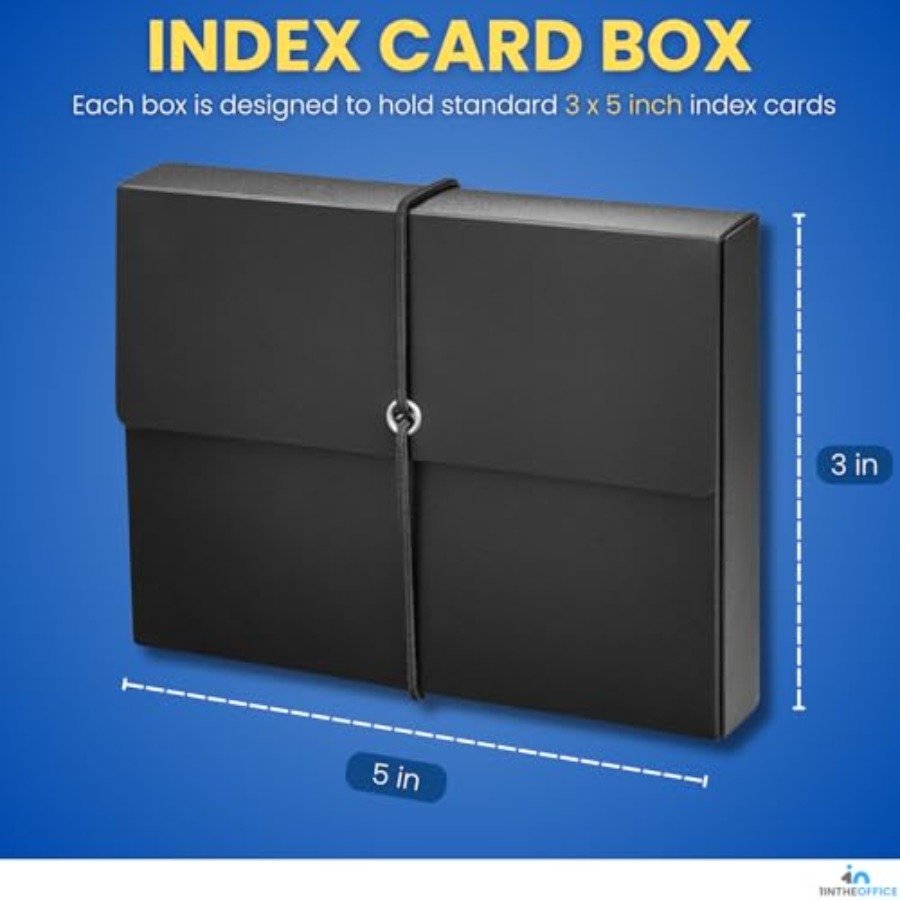 Index Card Box 3x5, Index Card - đánh giá và giá Card Index Box
