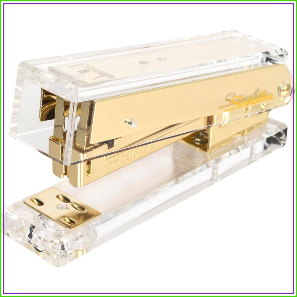 Clear Acrylic Stapler, 20 Shee - đánh giá và giá Stapler Half Strip