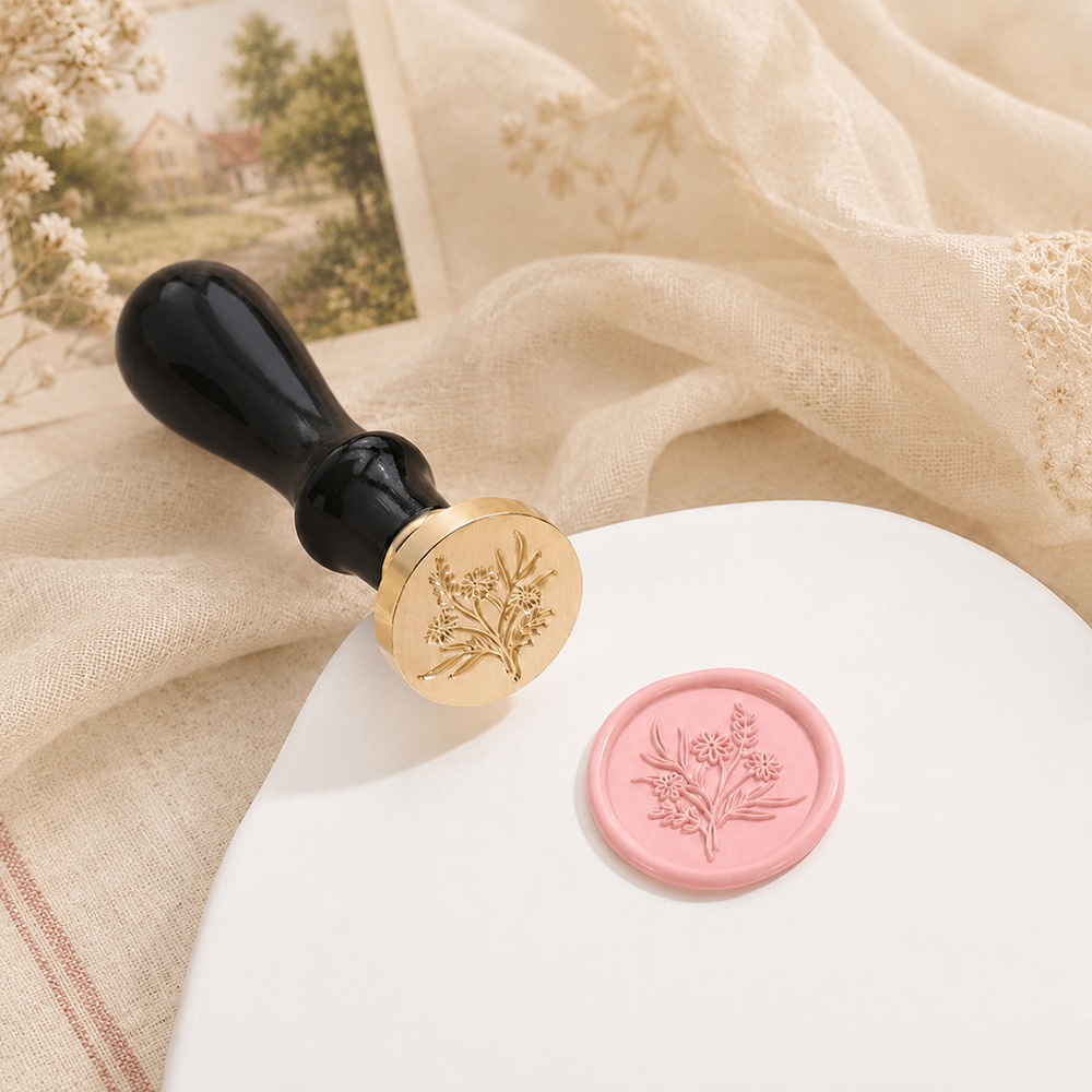 Wax Seal Stamp Set Flower Plan - đánh giá và giá Wax Seal Stamp Set