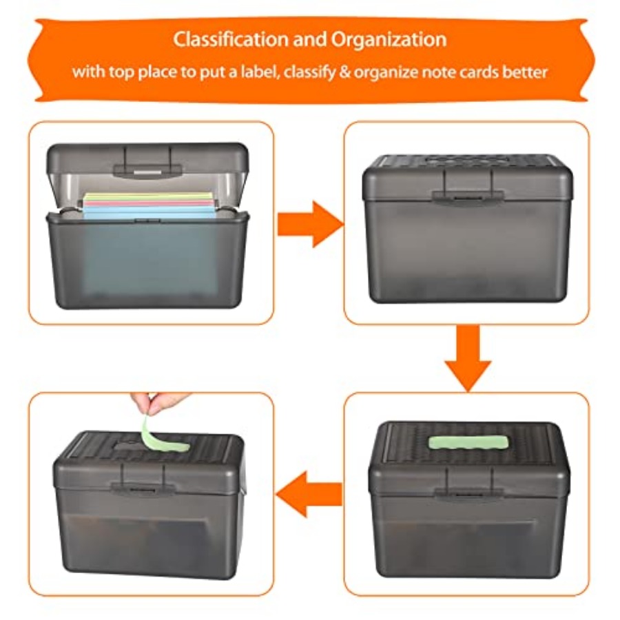 1 Pack 4 x 6 inch Index Card B - đánh giá và giá Card Index Box